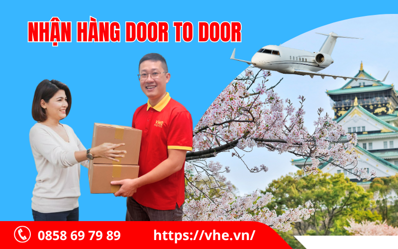 nhận hàng tại Nhật